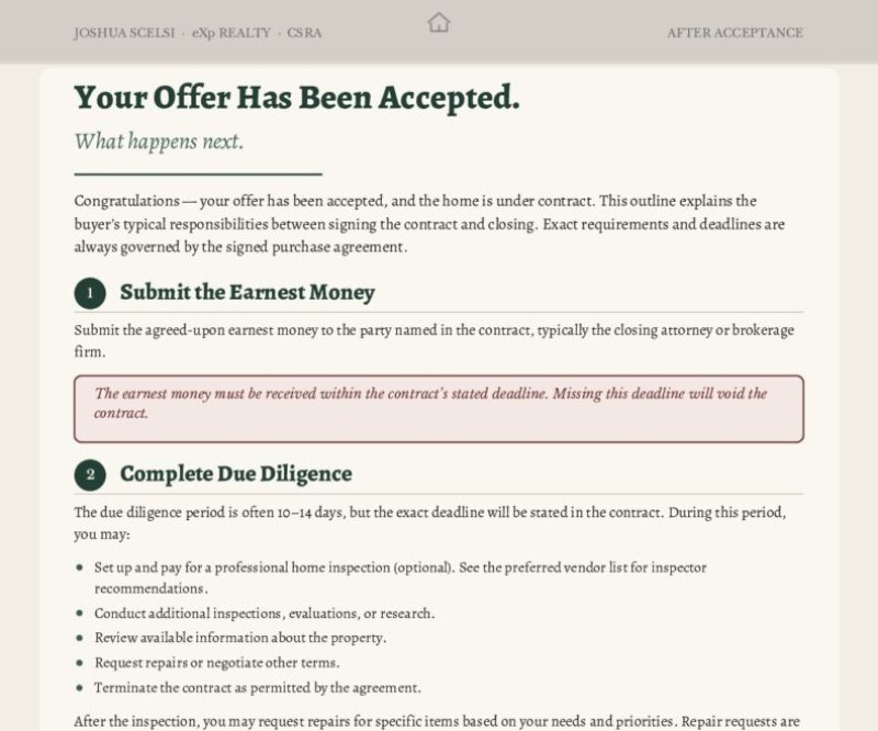 Buyer Under Contract document preview